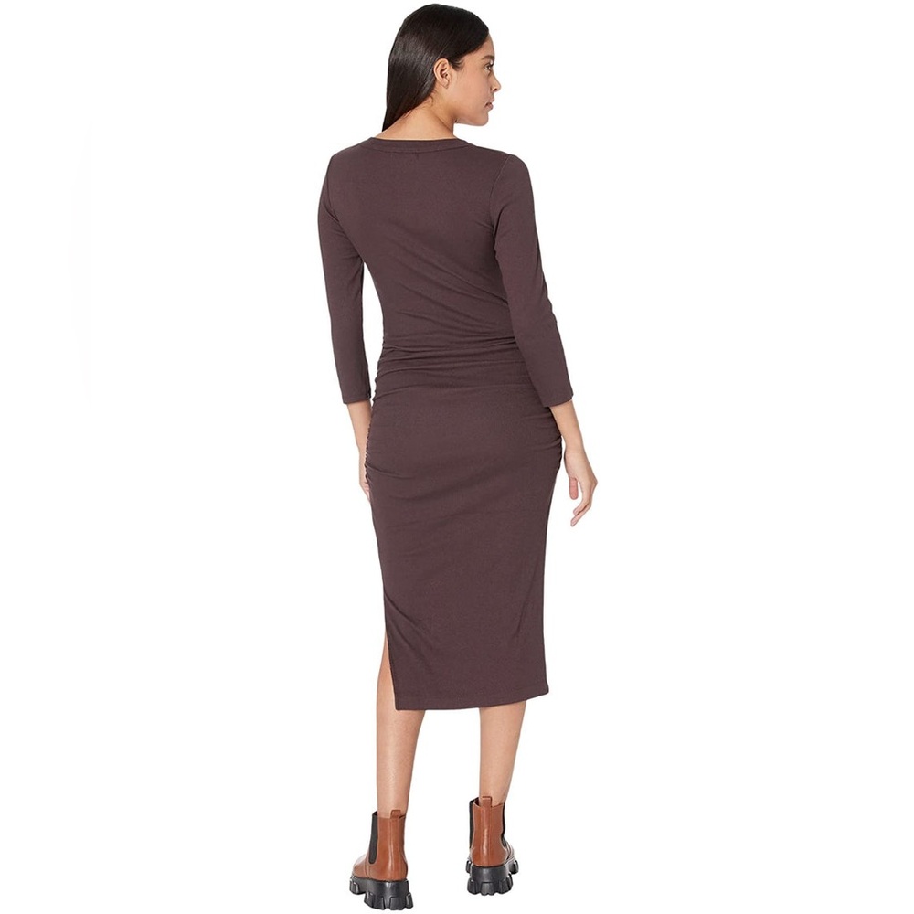 Michael Stars Christina Sheath Dress Color Oak size small - Picture 4 of 8